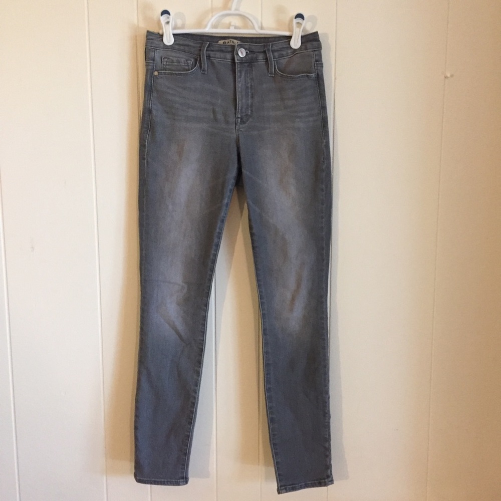 Athleta Sculptek Grey Skinny Jeans